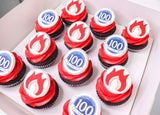 Branded cupcakes