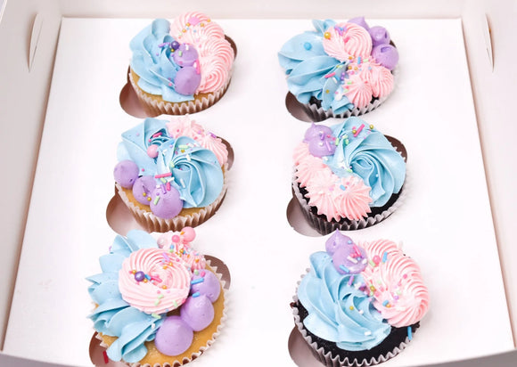 Pastel Cupcakes