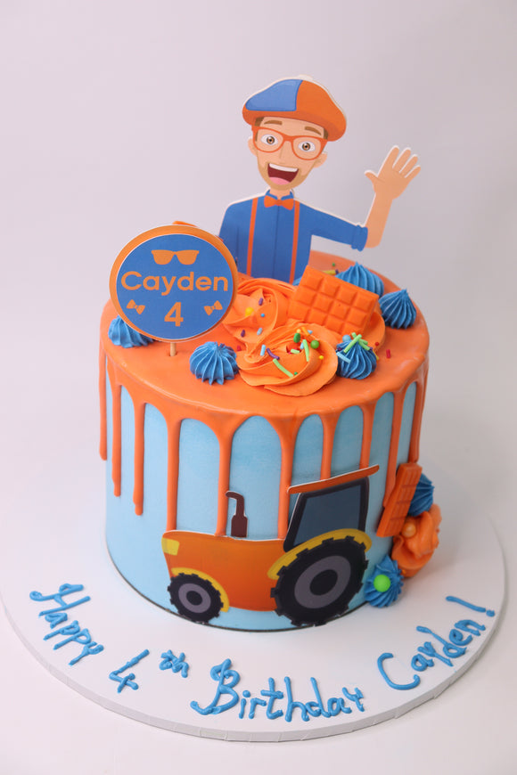 Blippi Cake