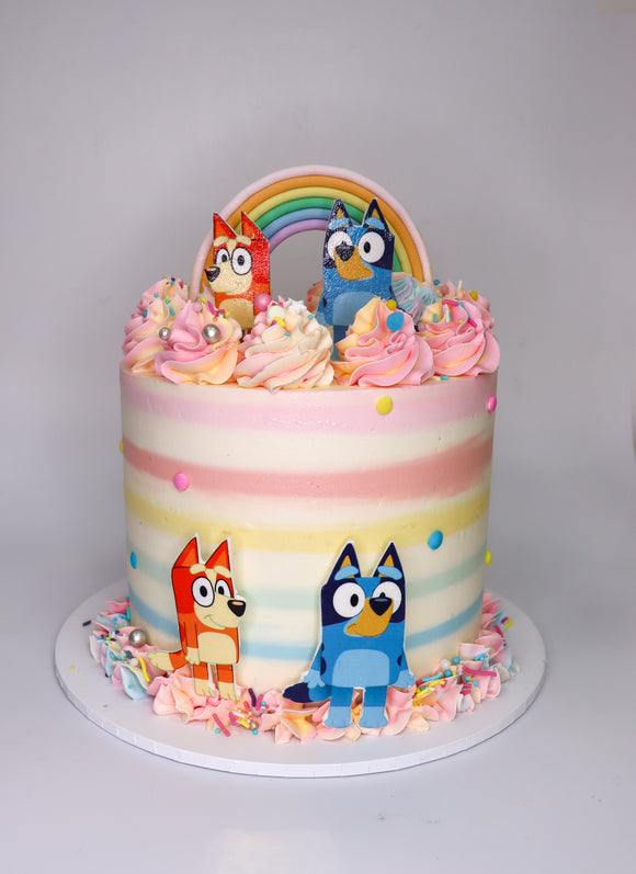 Bluey Cake