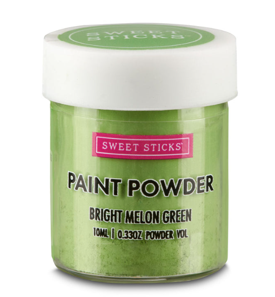 Edible Paint Powder Bright Melon Green 10ml