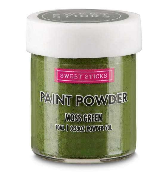 Edible Paint Powder Bright Moss Green 10ml