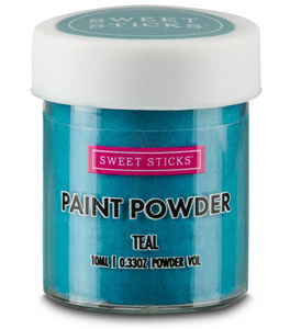 Edible Paint Powder Teal 10ml