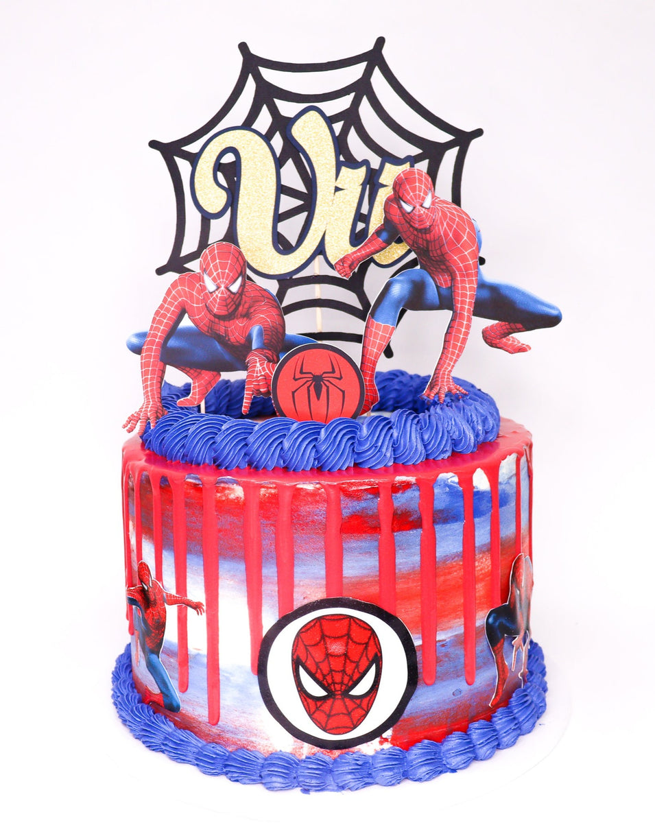 Signature Spiderman Cake – Buttercream NZ