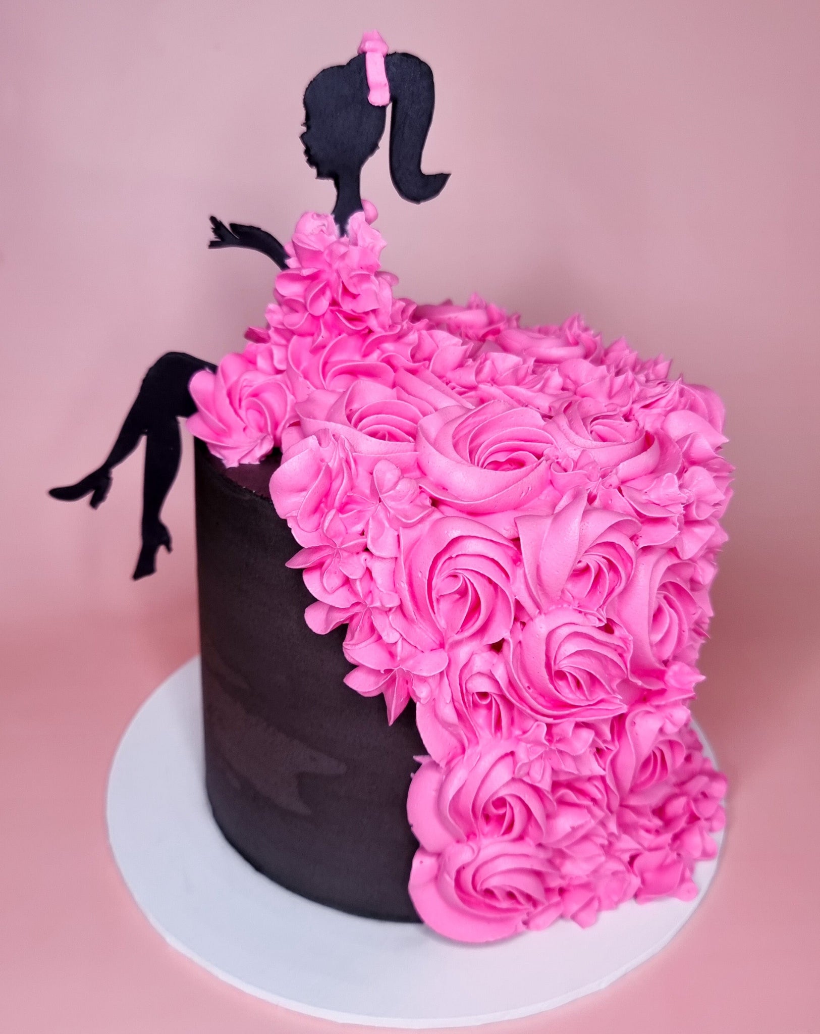Buttercream Barbie - Decorated Cake by Rezana - CakesDecor