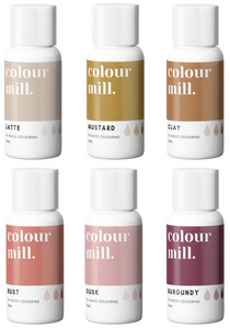 Colour Mill Oil Based Colouring 20ml 6 Pack Desert